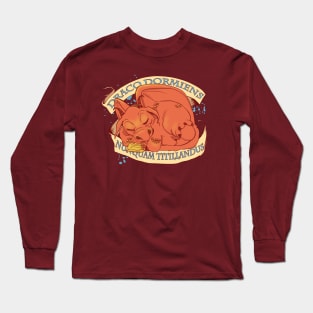 Never Tickle a Sleeping Dragon Long Sleeve T-Shirt